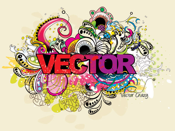 free vector Fashion font design vector
